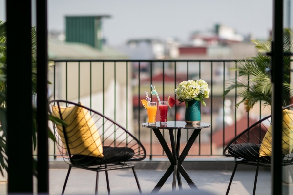 Honeymoon suite Balcony